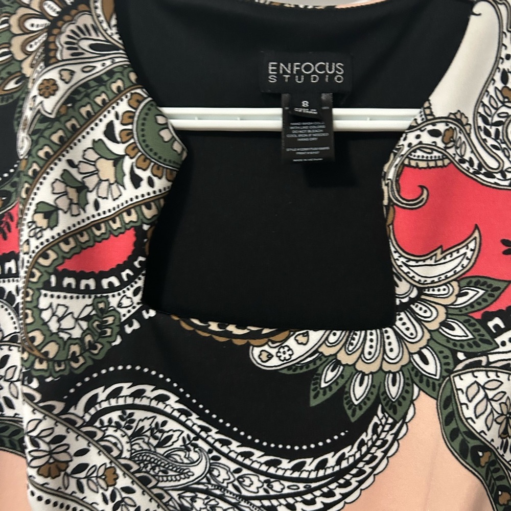 Enfocus Studio Multicolor Paisley Dress